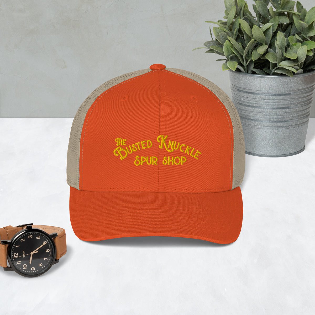 The BKSS Trucker Cap The Busted Knuckle Clothing Store