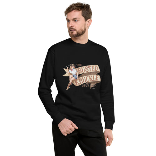 BKSS Hung the Moon Unisex Premium Crewneck Sweatshirt