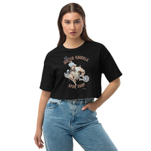 Load image into Gallery viewer, The BKSS Women&#39;s Loose Drop Shoulder Crop Top