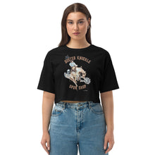 Load image into Gallery viewer, The BKSS Women&#39;s Loose Drop Shoulder Crop Top