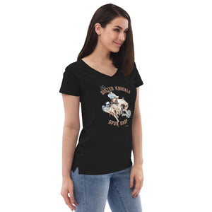 The BKSS Women’s Recycled V-neck T-shirt