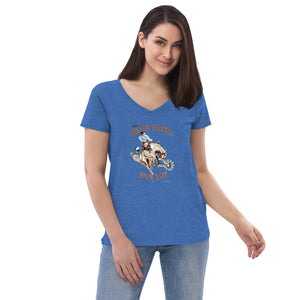 The BKSS Women’s Recycled V-neck T-shirt