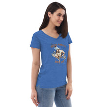 Load image into Gallery viewer, The BKSS Women’s Recycled V-neck T-shirt