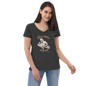 The BKSS Women’s Recycled V-neck T-shirt