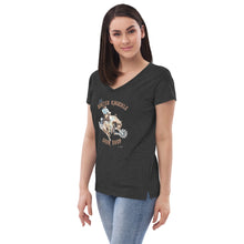 Load image into Gallery viewer, The BKSS Women’s Recycled V-neck T-shirt