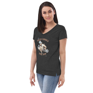 The BKSS Women’s Recycled V-neck T-shirt