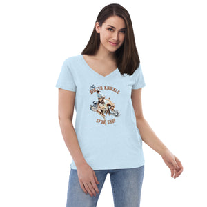 The BKSS Women’s Recycled V-neck T-shirt