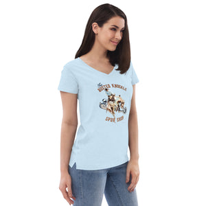 The BKSS Women’s Recycled V-neck T-shirt