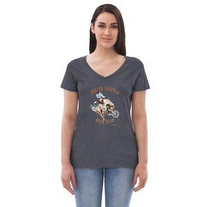 The BKSS Women’s Recycled V-neck T-shirt