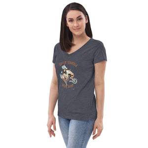 The BKSS Women’s Recycled V-neck T-shirt