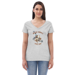 The BKSS Women’s Recycled V-neck T-shirt